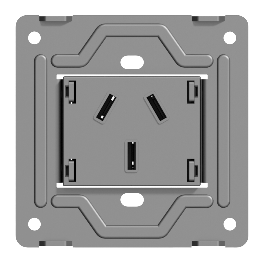 TOMACORRIENTE MIGNON 20A MONACO MACROLED, AC 250V, MIGNON 20A MAX. BASTIDOR METALICO, SIN FRENTE