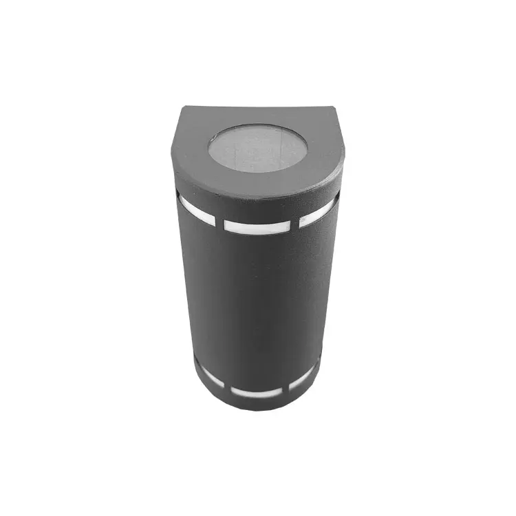 Aplique Exterior Bidireccional Negro para 2 Lámparas GU10 230x110mm  (copia)
