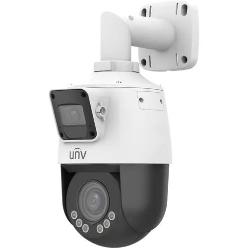 DOMO EASY TIPO MINI PTZ RESOLUCION 2*2MPX LENTE DUAL 4X - 2.8MM CARACTERISTICAS LIGHTHUNTER.WDR. IP66. DUAL-WAY TALK. FIXED LENS: 2.8MM.SMART INTRUSION PREVENTION. PTZ: 4X OPTICAL ZOOM. AUTO-TRACKING