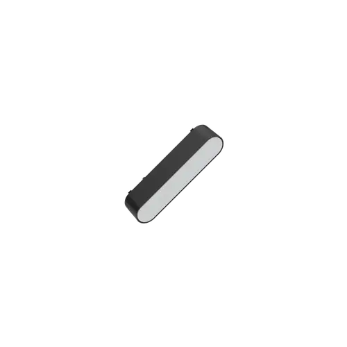 CABEZAL DIFUSO NEGRO SMART PARA RIEL MAGNETICO SKYLINE 114MM MACROLED, DC48V, 6W, 2000-5000K, 90°, RA>90