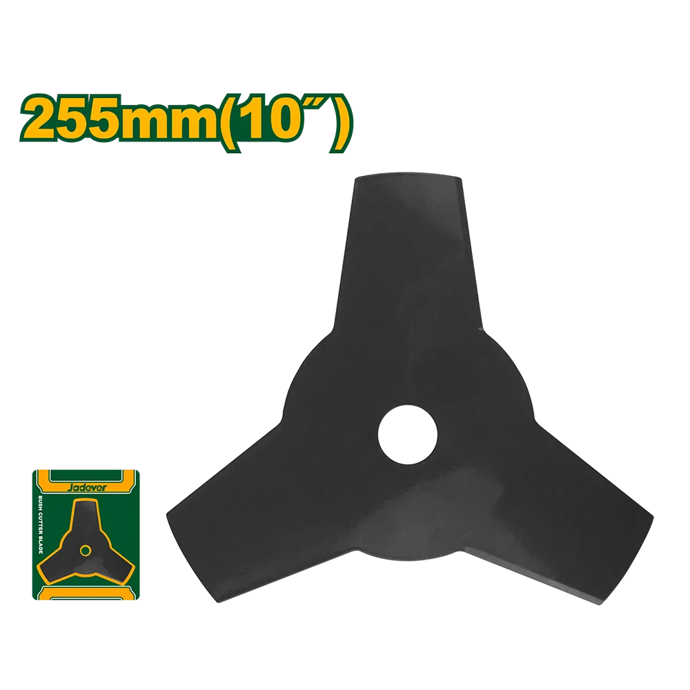 Cuchilla desmalezadora: diámetro de la hoja 255 mm (10")