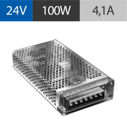 FUENTE POWERSWITCH 24V 4A GAB METALICO IP20