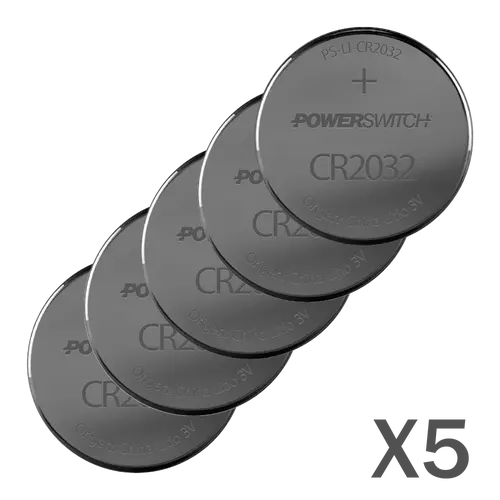 PILAS DE LITIO BOTON CR203 POWERSWITCH, BLISTER DE 5 PILAS, 3V, 220mAh