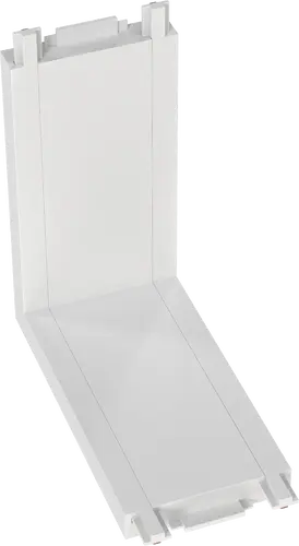 CONECTOR TIPO L VERTICAL PARA RIEL MAGNETICO SKYLINE BLANCO MACROLED DC48V