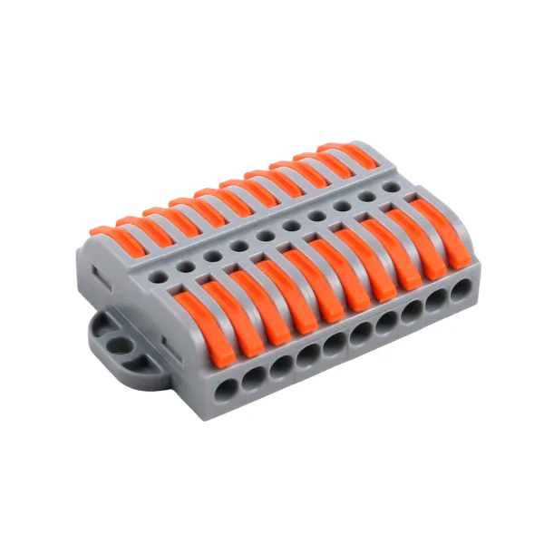 BORNERA EMPALME RAPIDO 2 POLOS 10 VIAS