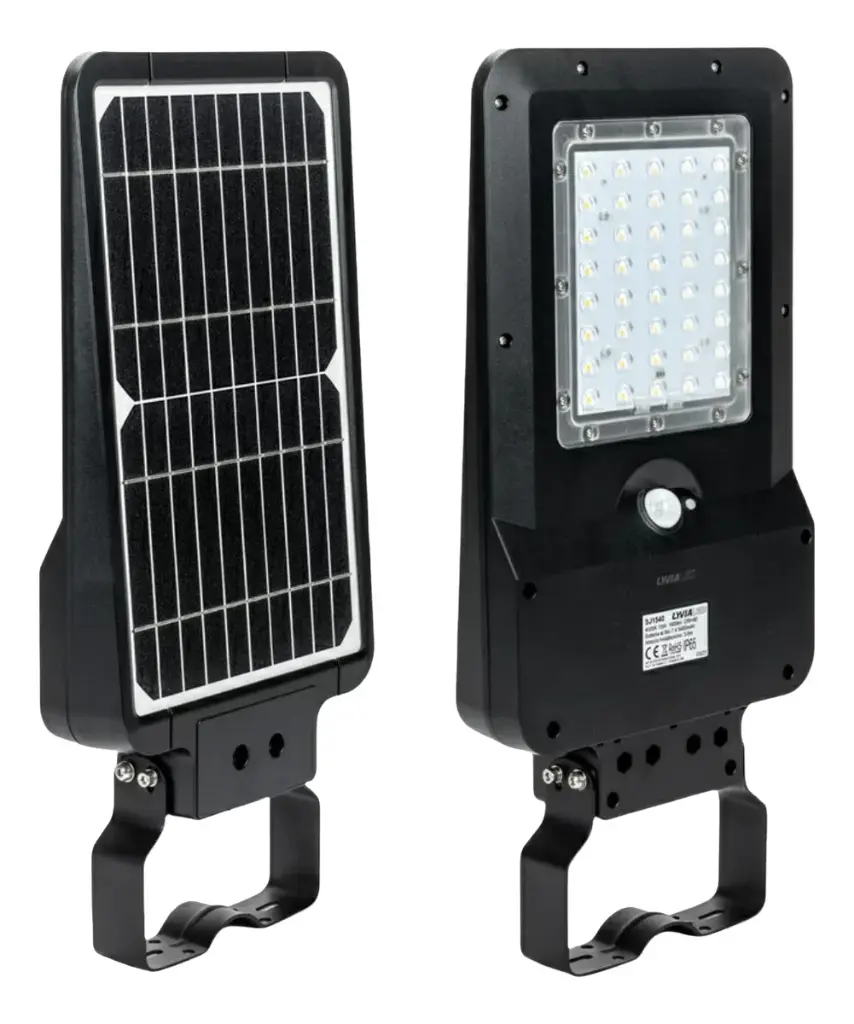 LUMINARIAS SOLAR INTEGRADA 20W - LITIO 3000LM - LF/LN/LC