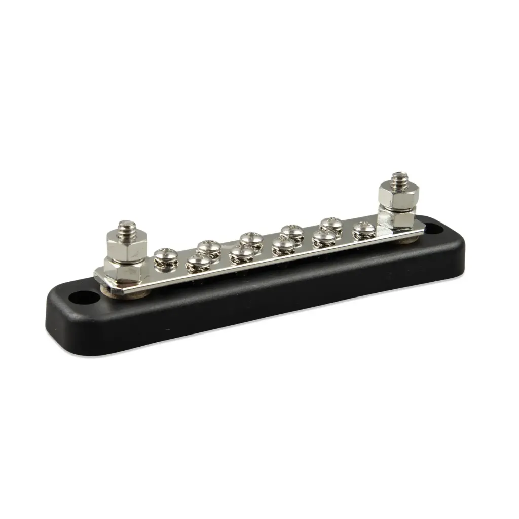 [VBB115021020] Busbar Victron – 150A 2P con 10 Tornillos + Cubierta