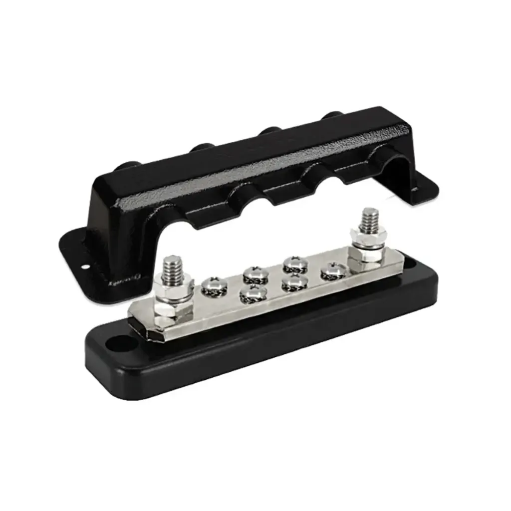 [VBB125020620] Busbar Victron – 250A 2P con 6 Tornillos + Cubierta