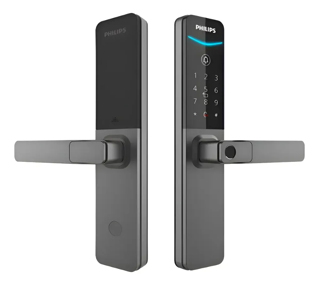 [Ddl615] Cerradura Digital Philips Huella, Clave, Tarjeta, Bt
