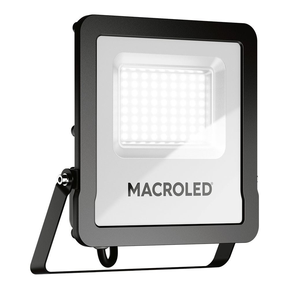[PFL-50W-110D-857-CW] REFLECTOR LED MACROLED PRO 50W, ANGULO DE APERTURA 110°, AC100-277V, FRIO 5700K, IP65, 130LM/W