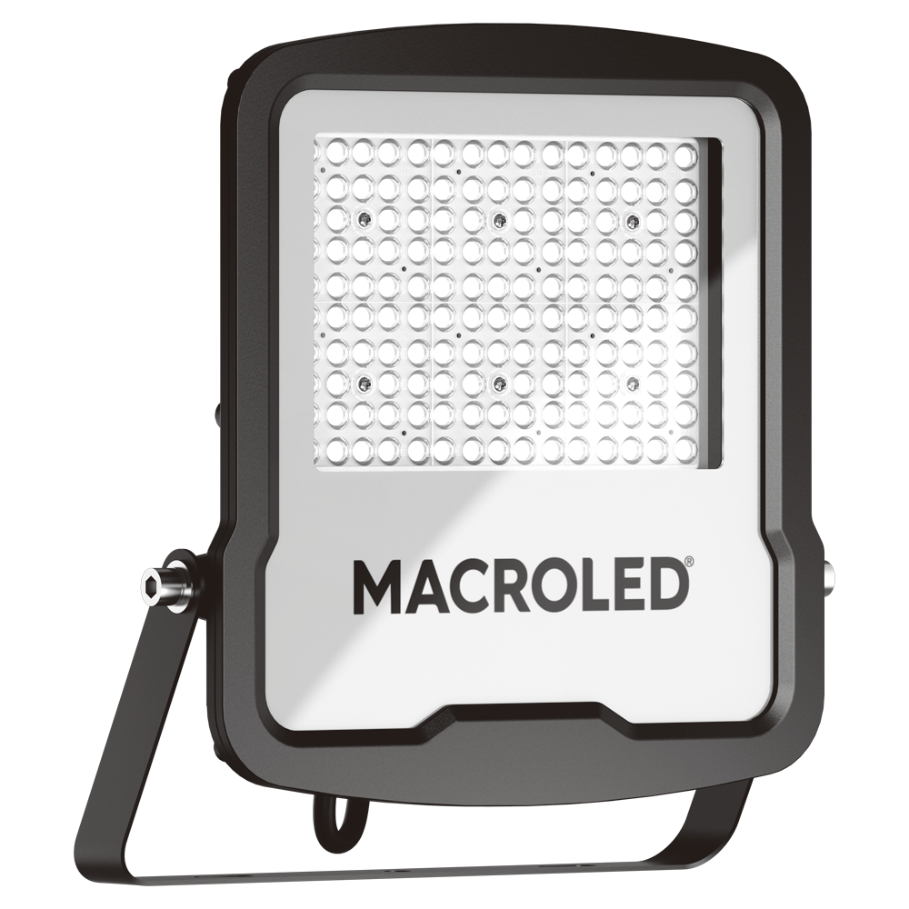 [PFL-100W-090D-857-CW] REFLECTOR LED MACROLED PRO 100W, ANGULO DE APERTURA 90°, AC100-277V, FRIO 5700K, IP66, 160LM/W
