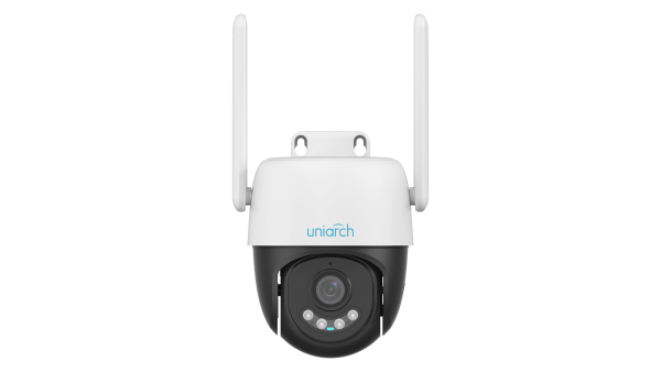 [Uho-P1G-M3F4D-LA] CAMARA IP UNIARCH CONEXION 4G LTE, INTERIOR EXTERIOR, PARA HOGAR RESOLUCION 3MP LENTE FIJA DE 4 MM, MICROFONO Y ALTAVOZ, DETECCION DE CUERPO HUMANO, IP66, IR30 M, RJ45, 512GB
