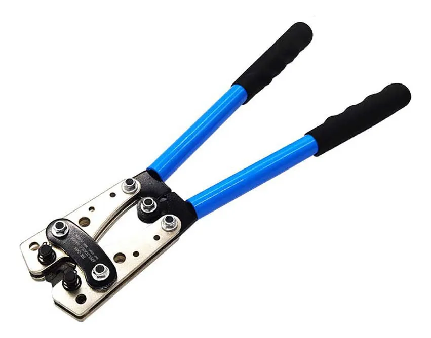 Pinza Crimpeadora Hexagonal Terminales Ojal metalicos de 6 a 50mm