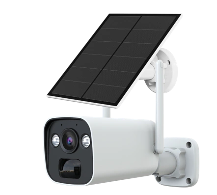 Camara Seguridad Solar Exterior Bullet Wifi Inalambrica