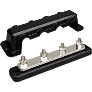 Busbar Victron – 250A 4P + Cubierta