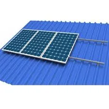 Estructura aluminio techo coplanar para 4 paneles montaje L