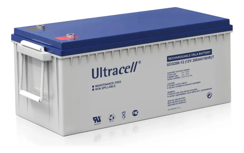 Bateria VRLA GEL sin mantenimiento 12V200AH