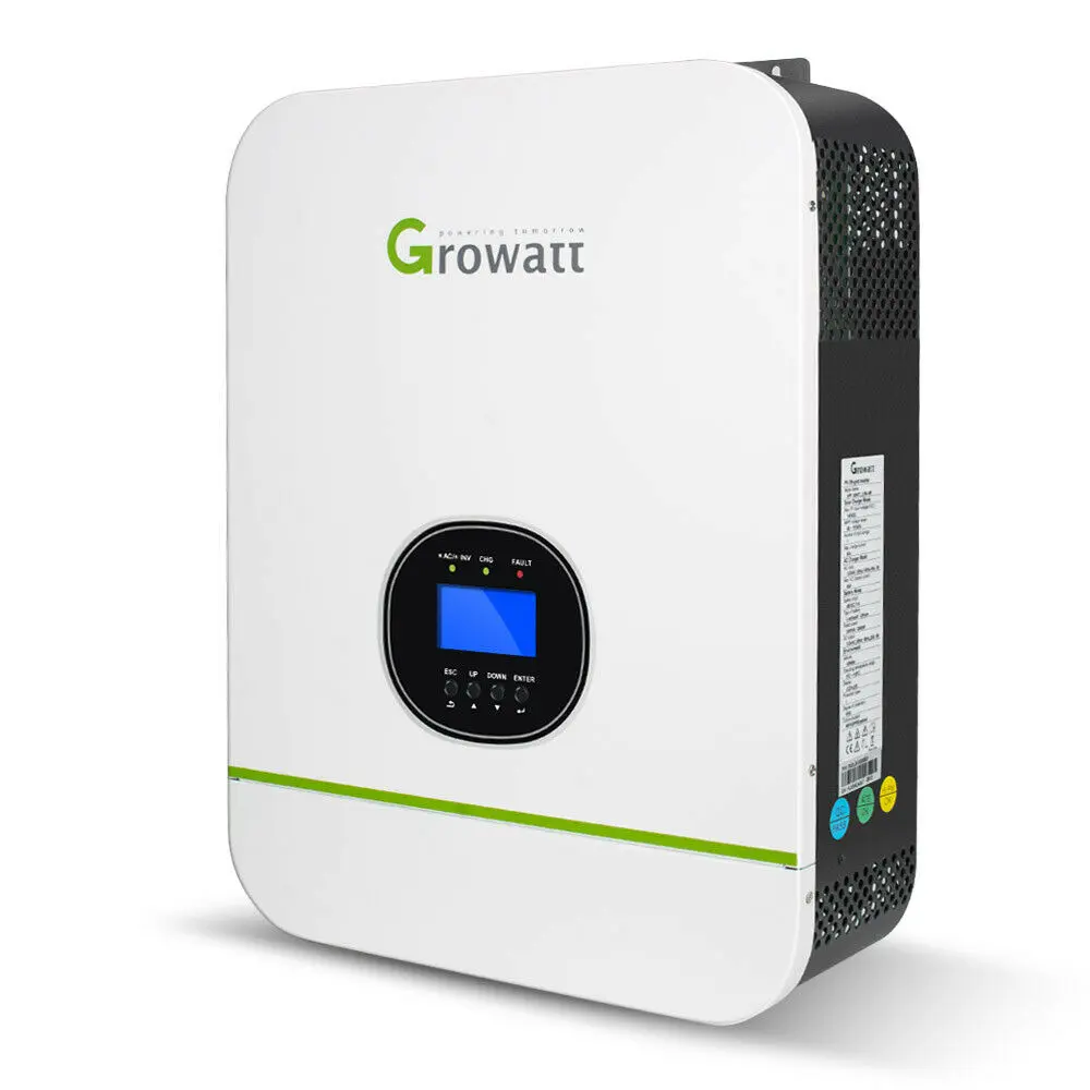 INVERSOR Y CARGADOR BAT GROWATT - 3000W 48VCC 1800w
