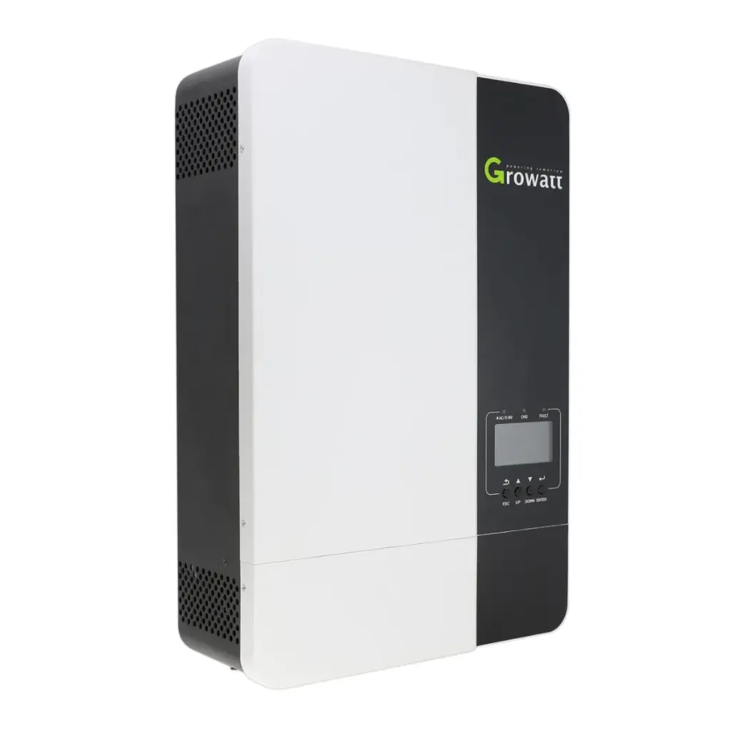 INVERSOR Y CARGADOR BAT GROWATT - 3500W 48VCC PARALELIZABLE